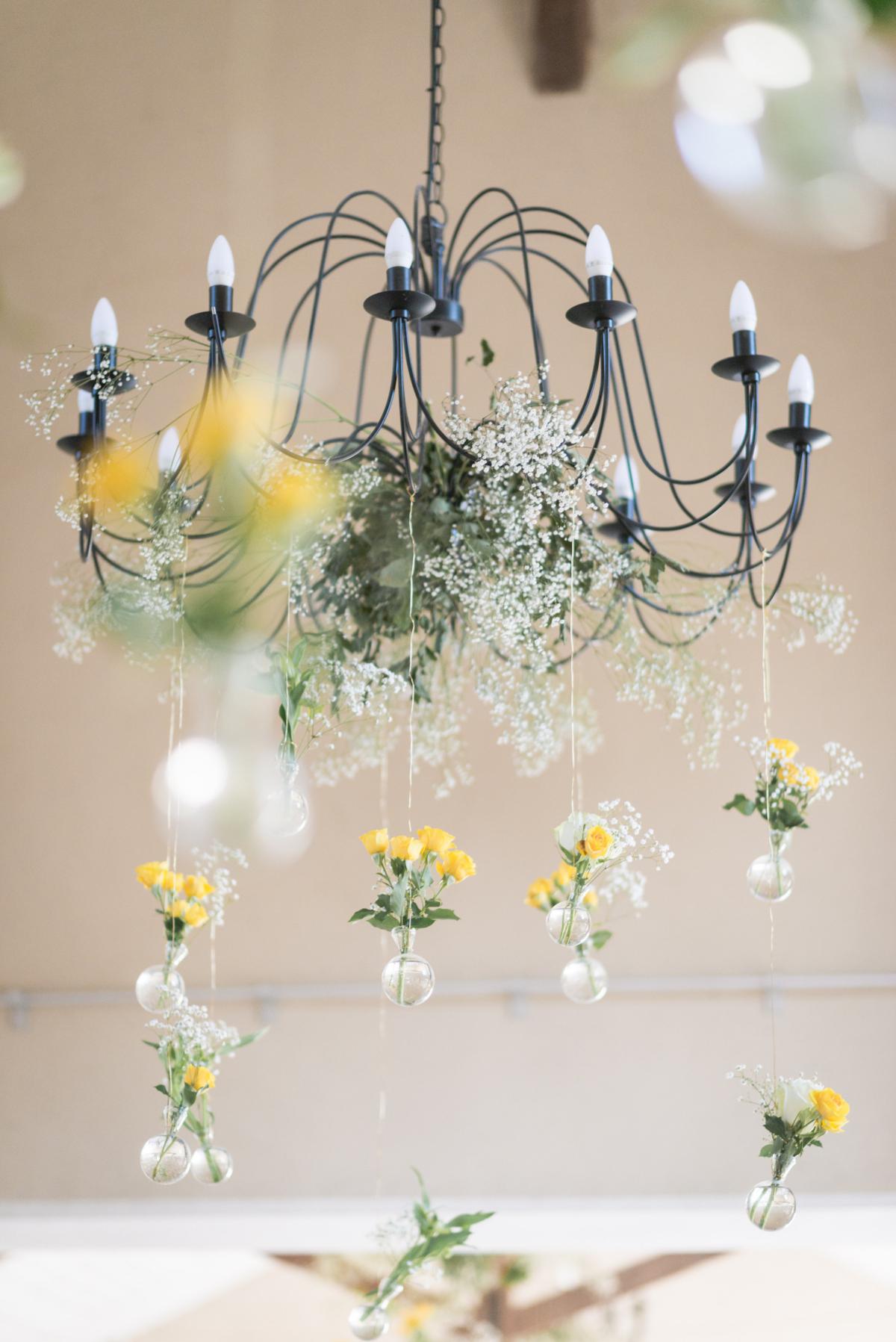 Deco lustre Mariage Pauline